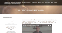 Desktop Screenshot of executivepsych.com